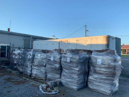 Pallet of Longleaf Pine Straw Mulch
