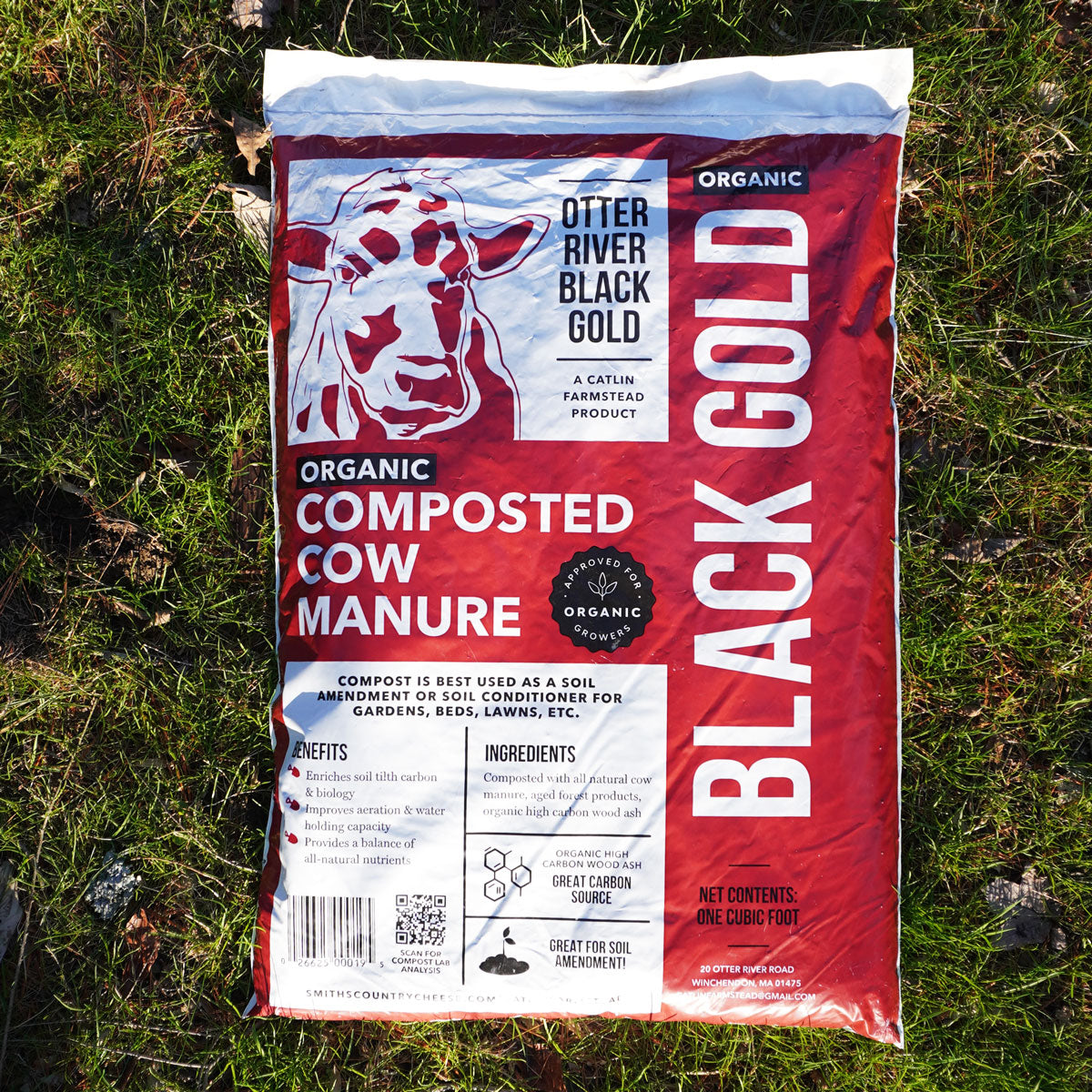 Otter River Black Gold Composted Manure Soil Conditioner