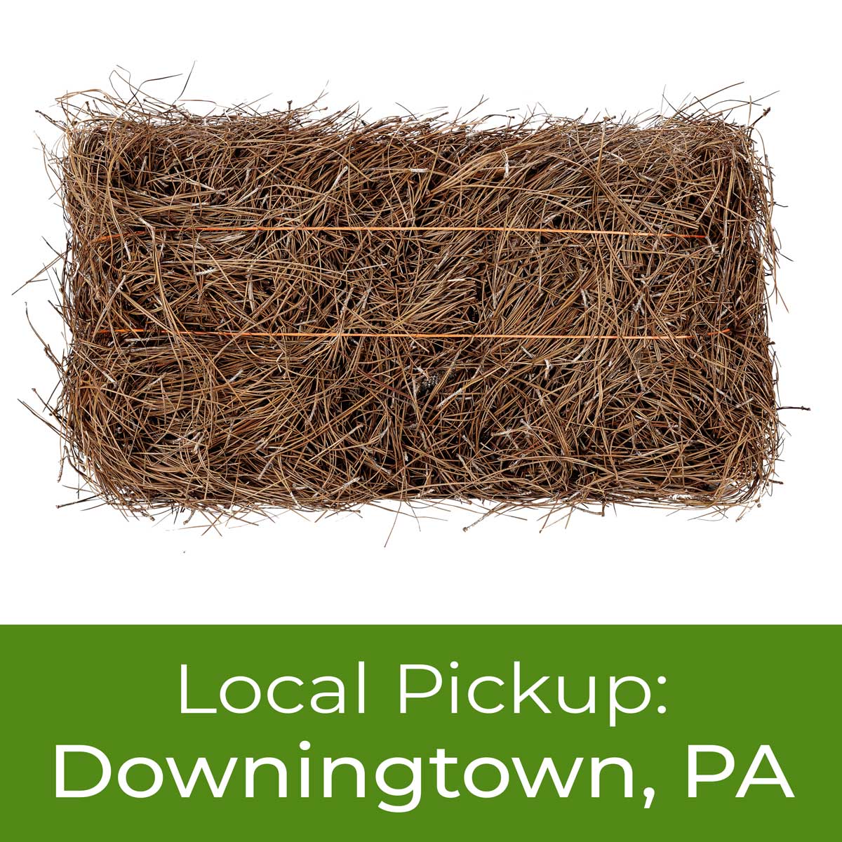 Longleaf Pine Straw Mulch Pickup Downingtown, PA